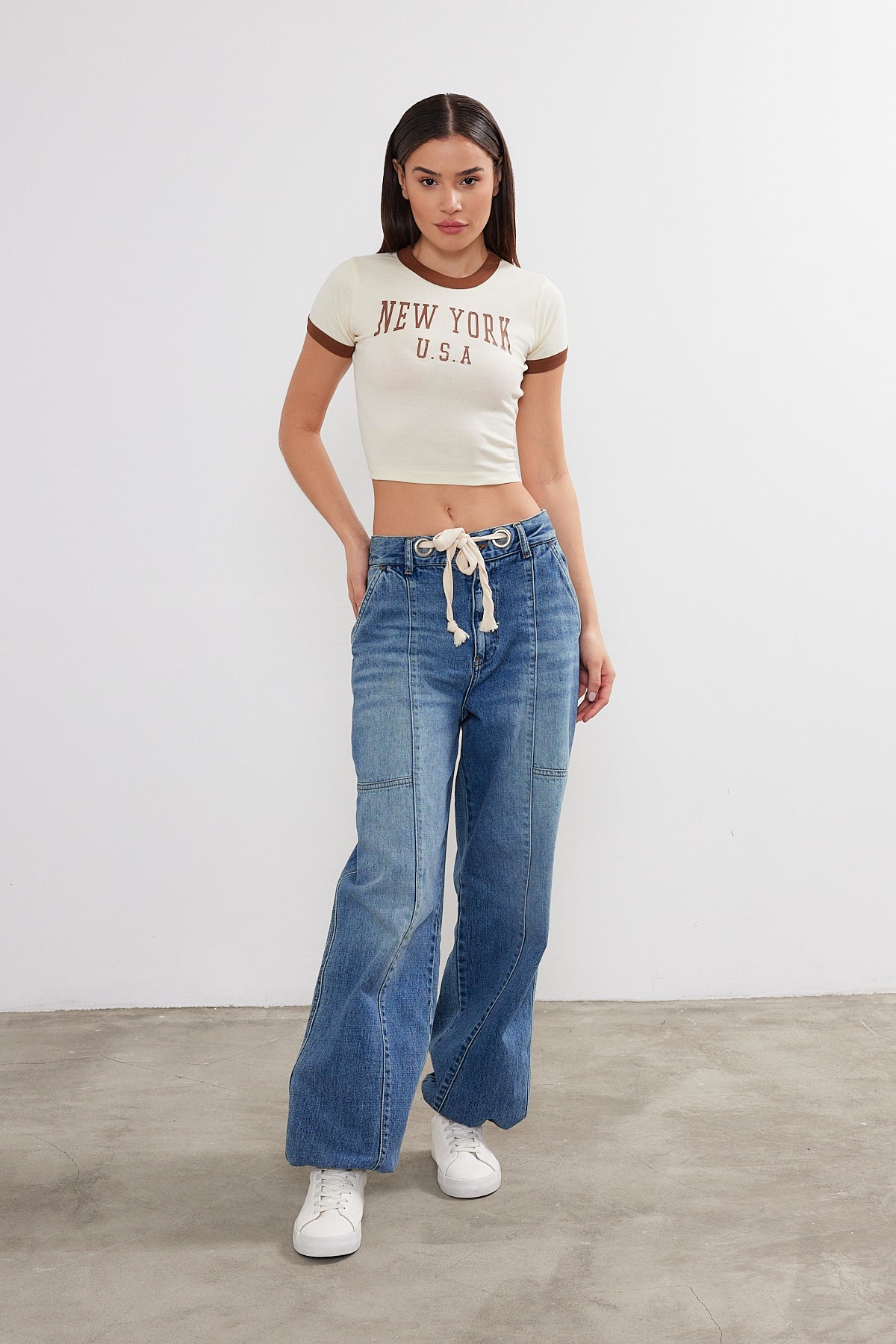 Crop Top "New York"
