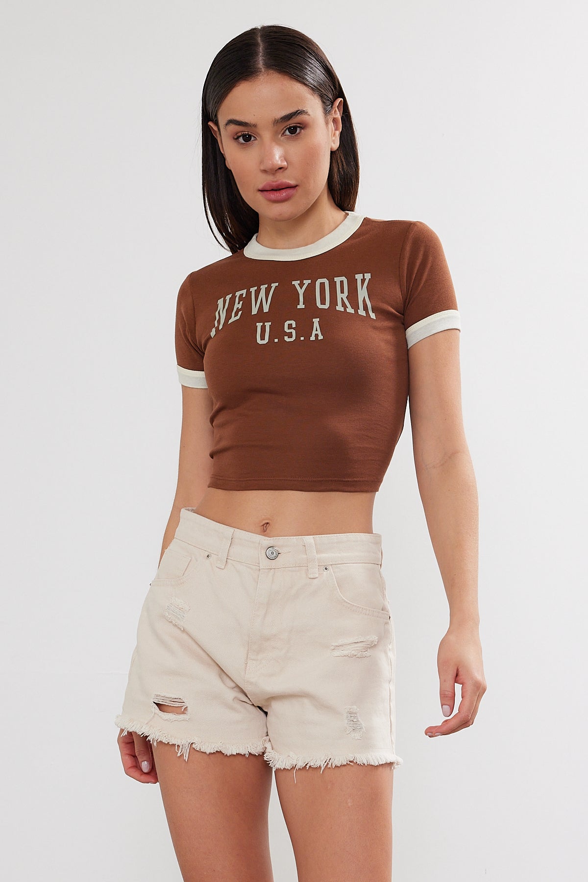 Crop Top "New York"