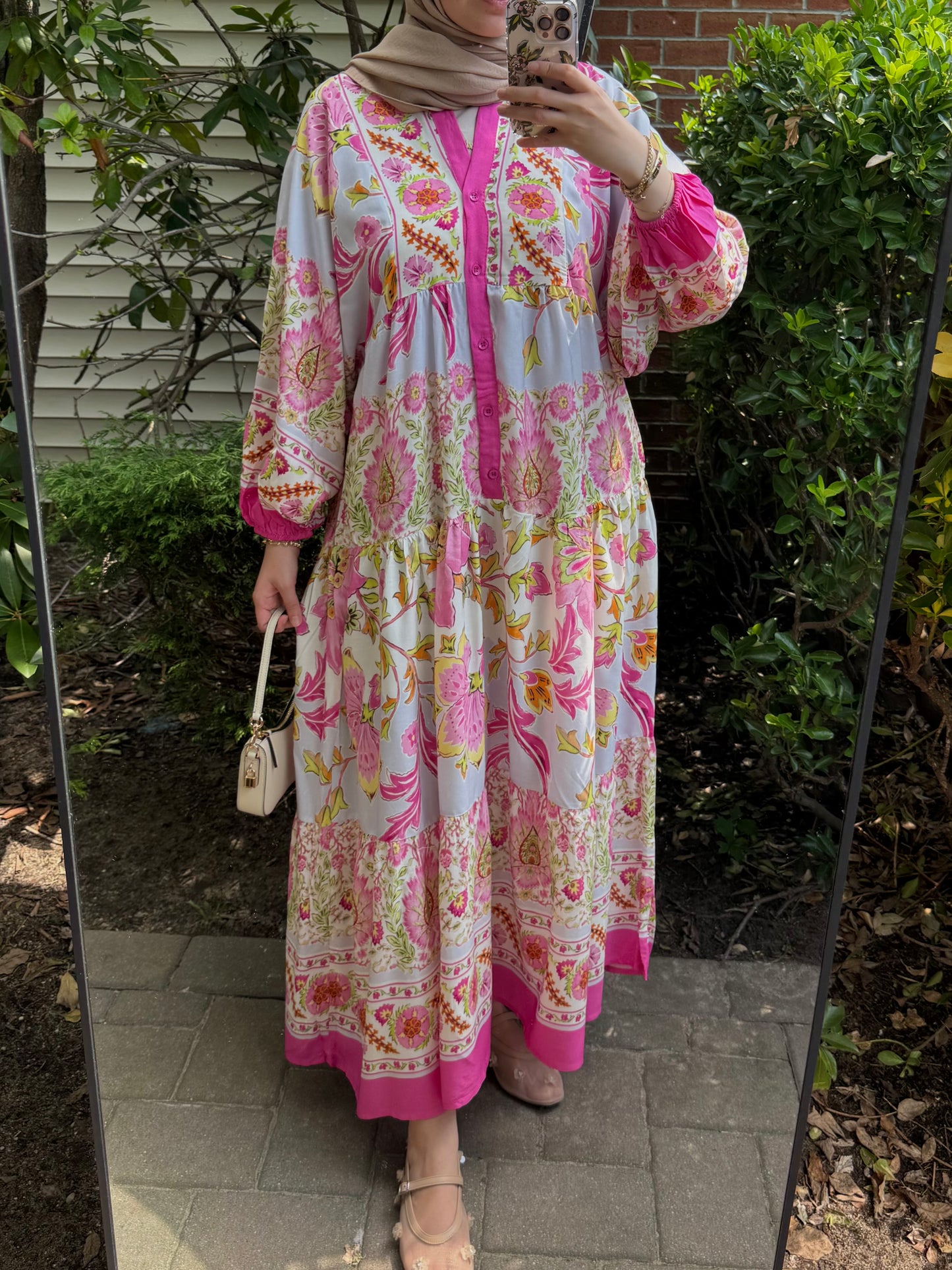 Pattern No:19 Fuchsia Garden