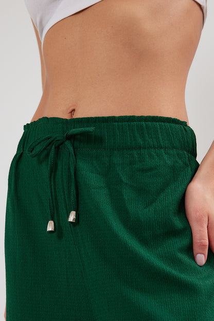 Solid Color Palazzo Pant Crepe