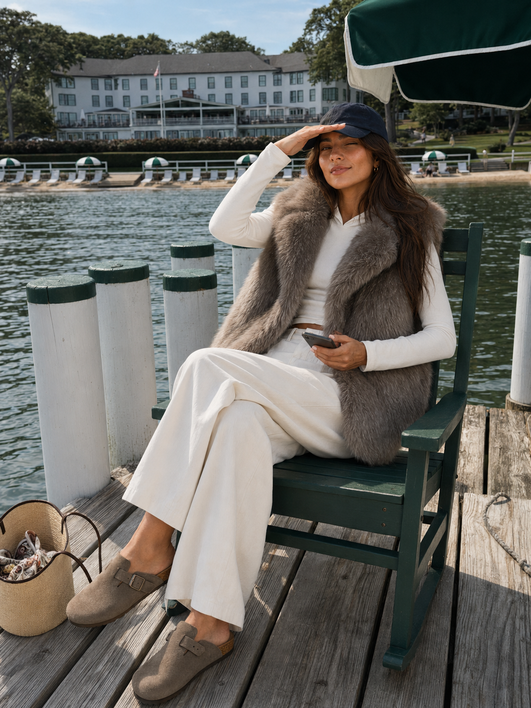 Y982 Fur Vest