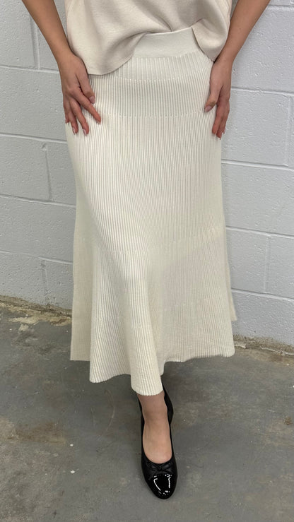 Women's Knit Midi Skirt - One Size