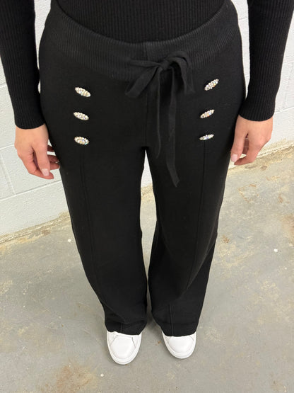 Crystal Touch Knit Pant V4685