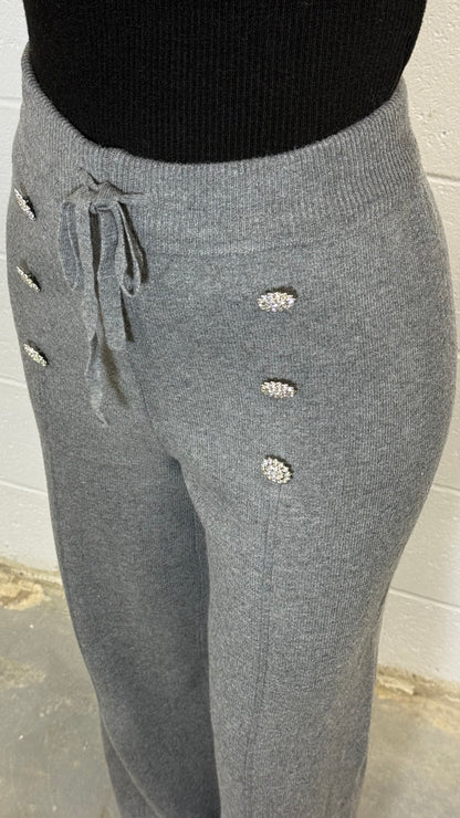 Crystal Touch Knit Pant V4685