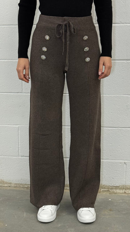 Crystal Touch Knit Pant V4685