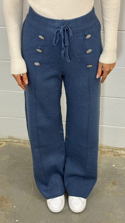 Crystal Touch Knit Pant V4685