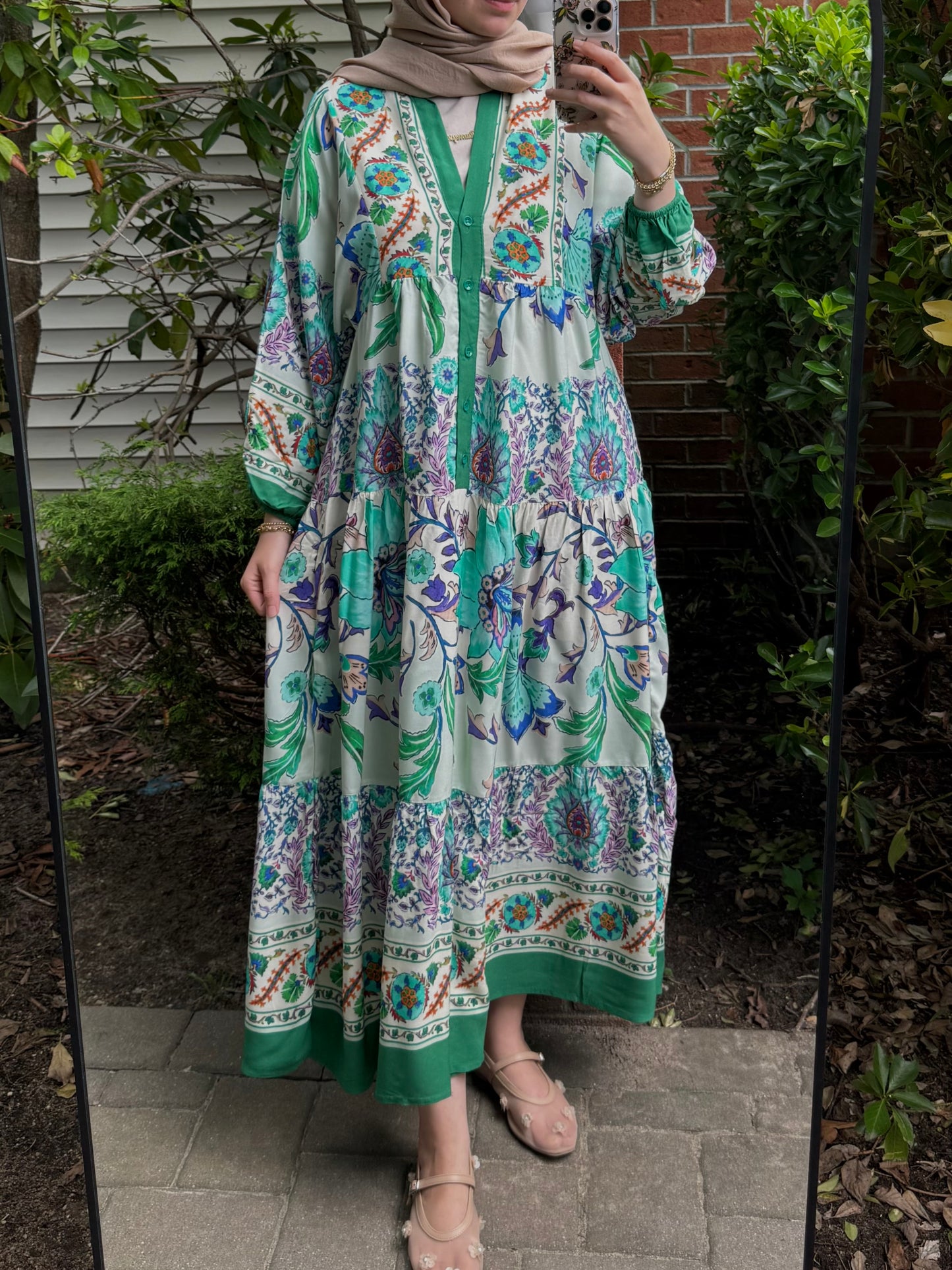 Pattern No:17 Green Garden